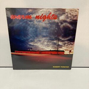 未開封シールドLP / ROBERT FORSTER Warm Nights 1996 UK BEGGARS BANQUET BEGA 185 GO BETWEENS EDWYN COLLINS