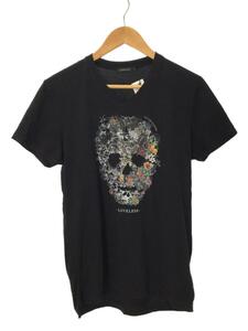 LOVELESS◆Tシャツ/1/コットン/BLK/プリント/61P02-711-09/ブラック