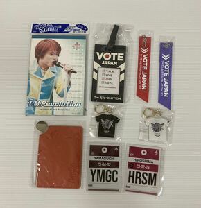 西川貴教　T.M.Revolution　グッズセット　VOTE Tシャツアクリルキーホルダー　ファンクラブ継続特典　リボン＆ステッカー　メモ帳