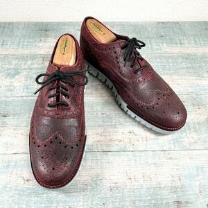 試着のみ COLE HAAN ゼログランド ウイングチップ 8