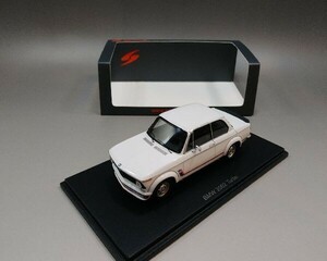 スパークモデル 1/43 BMW 2002 ターボ 1973 ホワイト S2814