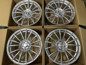 新品 WEDS ウェッズスポーツ SA35R 18x9.5+38 5/114.3 シルバー WRX STI VAB 6ポット車も対応 WRX S4 VAG チューナーサイズ4本セット在庫有