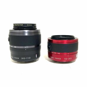 Nikon 1 NIKKOR 10-30mm 30-110mm VR カメラレンズ まとめ セット売り