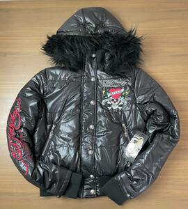 CHRISTIAN AUDIGIER クリスチャンオードジェー ed hardy エドハーディー 中綿ジャケット ジャンパー レディース M