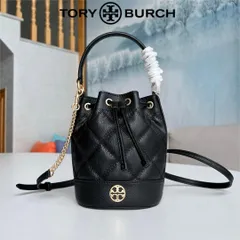 TORY BURCH　トリーバーチ WILLA MINI BUCKET BAG ウィラ ミニ バケット バッグ レディース　クロスボディバッグ 2WAY ショルダーバッグ 斜め掛け アウトレット品 ブラック #149680