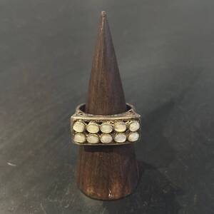 SILVER925 10PEARL DESIGN RING/シルバー/リング