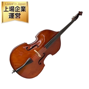 【引取限定】【動作保証】MUSIKINSTRUMENTENFABRIK REGHIN made in ROMANIA 3/4 詳細不明 コントラバス 中古 直 Y8980636