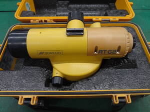 ■TOPCON　トプコン　AT-G2　オートレベル　測量機器　【2※408】