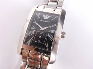 EMPORIO ARMANI エンポリオアルマーニ AR-0156 クオーツ メンズ腕時計 電池交換済