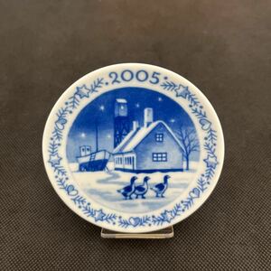 ROYAL COPENHAGEN ロイヤルコペンハーゲン ミニプレート イヤープレート 2005 お皿 小皿 231124