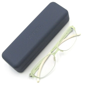 未使用 MYKITA マイキータ メガネフレーム KYO MINT キョウ ドイツ製 シートメタル SS ステンレス 077 Mint Green 65005888