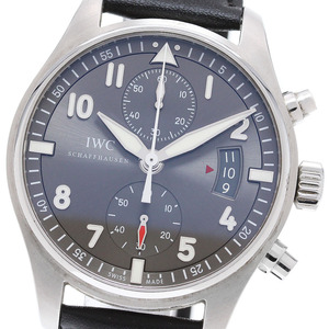 IWC IWC SCHAFFHAUSEN IW387802 スピットファイア クロノグラフ 自動巻き メンズ 保証書付き_866181