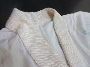 1円 良品 正絹 長襦袢 式典 和装 和服 柳絞り 暈し グラデーション 花柄 袖無双 身丈122cm 裄63cm【夢職】★★★