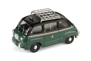 新品未開封品 S=1/43 brumm ブルム R334 Fiat フィアット600D Multipla タクシー di ミラノ 1960 現状渡し