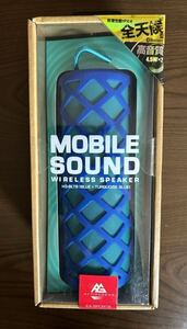 ACTIV GEAR MOBILE SOUND アクティブギアモバイルサウンドスピーカーWIRELESSH３-BLTB スマホタブレット対応　Bluetooth 未開封品