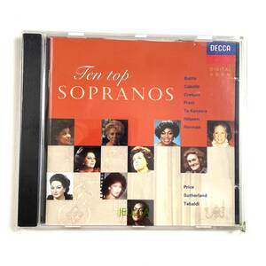 Ten Top SOPRANOS Sutherland/Te kanawa/Caball 中古CD