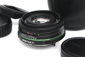 極美品｜ペンタックス smc PENTAX-DA 21mm F3.2 AL Limited ブラック γA3972-2R5