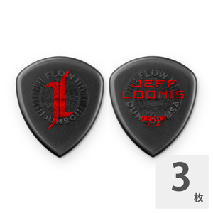 JIM DUNLOP ジムダンロップ 547PJL Jeff Loomis CUSTOM FLOW JUMBO PICK ギターピック プレイヤーズパック 3枚入り