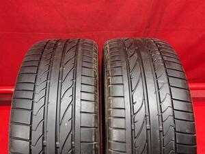 タイヤ2本 《 ブリヂストン 》ポテンザ RE050A [ 215/45R17 87W ]8分山★ レガシィ インプレッサ BRZ 86 アルテッツァ n17