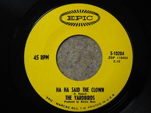 The Yardbirds-Ha Ha Said The Clown★米Epic Orig.7"/マト1/Led Zeppelin/Keith Relf