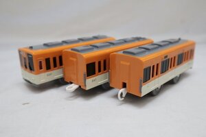 ★【TOMY】プラレール 阪神電車 8000系 リニューアル車 3両 直通特急 阪神梅田 動力車あり/ab4941