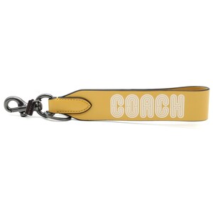 送料無料 新品未使用 COACH コーチ メンズ キーホルダー ループ キー フォブ ウィズ パッチ C7003 ハニカム