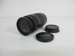 中古 レンズ キヤノン ウルトラソニック Canon ULTRASONIC ZOOM LENS EF 75-300mm 1:4-5.6 Ⅱ Φ58mm ※動作未確認 ／Q