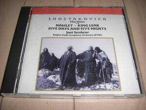 CD「SHOSTAKOVICH Film Music」 ハムレット 他 輸入盤