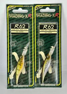 メガバス シャッディングX R 62 未開封 GG PERCH & GG TENNESSEE SHAD SHADING-X R62 MEGABASS