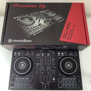 【Hd-1】 Pioneer DJ DDJ-400 DJコントローラー パイオニア rekordbox対応 2ch 通電OK 音出しや動作未確認 1921-19