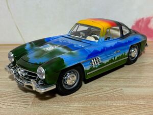 1/18 メルセデスベンツ 300SL クラシックカー ミニカー ブラーゴ Bburago MERCEDES BENZ 当時物 旧車