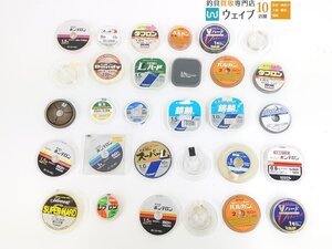 ダイワ タフロン、ヤマトヨ プロライン ファイター、ゴーセン ハリス ホンテロン など ライン 31点 ジャンク品