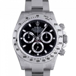 ロレックス ROLEX コスモグラフ デイトナ 116520 ブラック文字盤 新古品 腕時計 メンズ