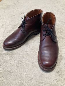 【US 8D /26㎝】RED WING レッドウィング チャッカブーツ 9017 BECKMAN CHUKKA ベックマン ショートブーツ レザー デザートブーツ ブラウン