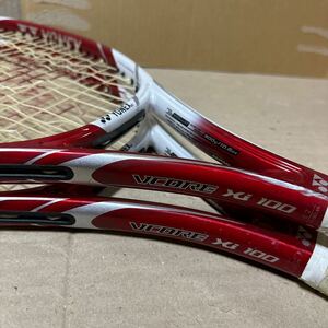 あ-7039）ヨネックス YONEX VCORE Xi 100/ 2本セット　中古現状品