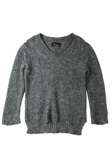 (D) tricot COMME des GARCONS トリコ コムデギャルソン 15AW アルパカ ウール ニット グレー セーター