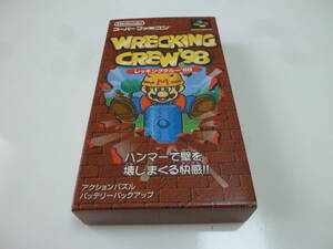 ★★FC【レッキングクルー９８】箱あり＆説明書なし★★