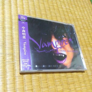 新品 未開封 中森明菜 UHQCD Vampire ヴァンパイア CD レア 貴重 廃盤 入手困難 