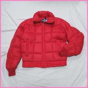 ★THE NORTH FACE/ザノースフェイス ダウンジャケット メンズS/レッド/ナイロン/USA製/アウトドア&2029800004