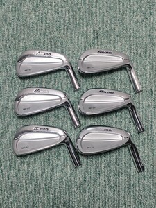 MIZUNO MP-62 FORGED アイアン ヘッド 6個セット 5〜Pw ミズノ 20241202