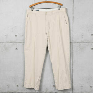 Poloラルフローレン◆PRESTON PANT プレーンフロント チノパン◆ライトベージュ◆W38