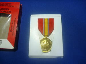 米軍放出品 米軍勲章　National Deffencee メダル 新品 221123-02-2702R