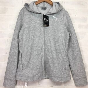 PUMA プーマ タグ付き MODERN SPORTS トレーニングウェア パーカー SIZE: M グレー レディース LH632023092210