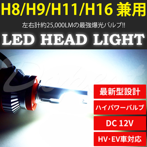 LEDヘッドライト H11 ラクティス NCP/SCP100系 H19.12～H22.10 ロービーム