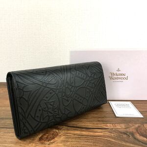 送料込み！ 極美品 Vivienne Westwood 長財布 オーブ ブラック 箱付き 274