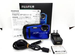 ☆極上美品☆FUJIFILM 富士フィルム finepix XP120 防水コンパクトデジタルカメラ #3161 