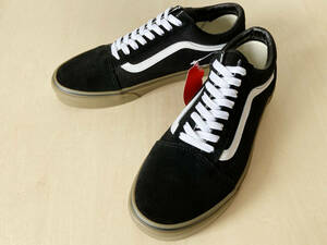 30cm ガムソール バンズ オールドスクール VANS OLD SKOOL BLACK/MEDIUM GUM US12/30cm VN0001R1GI6