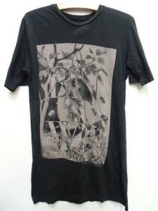 新品 送料無料 black noise white rain ブラックノイズホワイトレイン プリントTシャツ