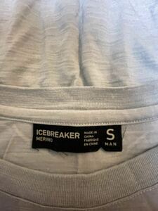 アイスブレーカー　icebreaker ロンT 長袖　グレー