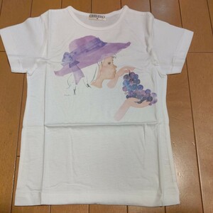 即決◆いわさきちひろ◆半袖Tシャツ幼児4サイズ(100㎝程度)